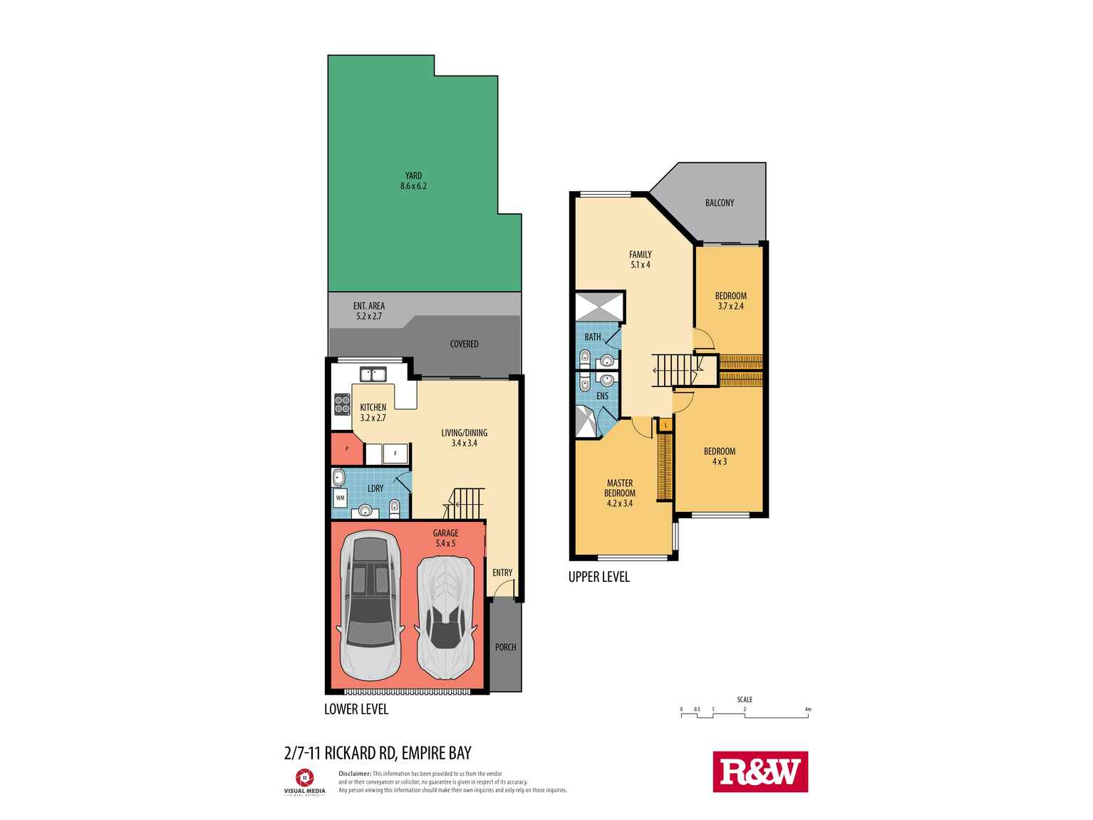 Townhouse For Lease 2/711 Rickard Road Empire Bay