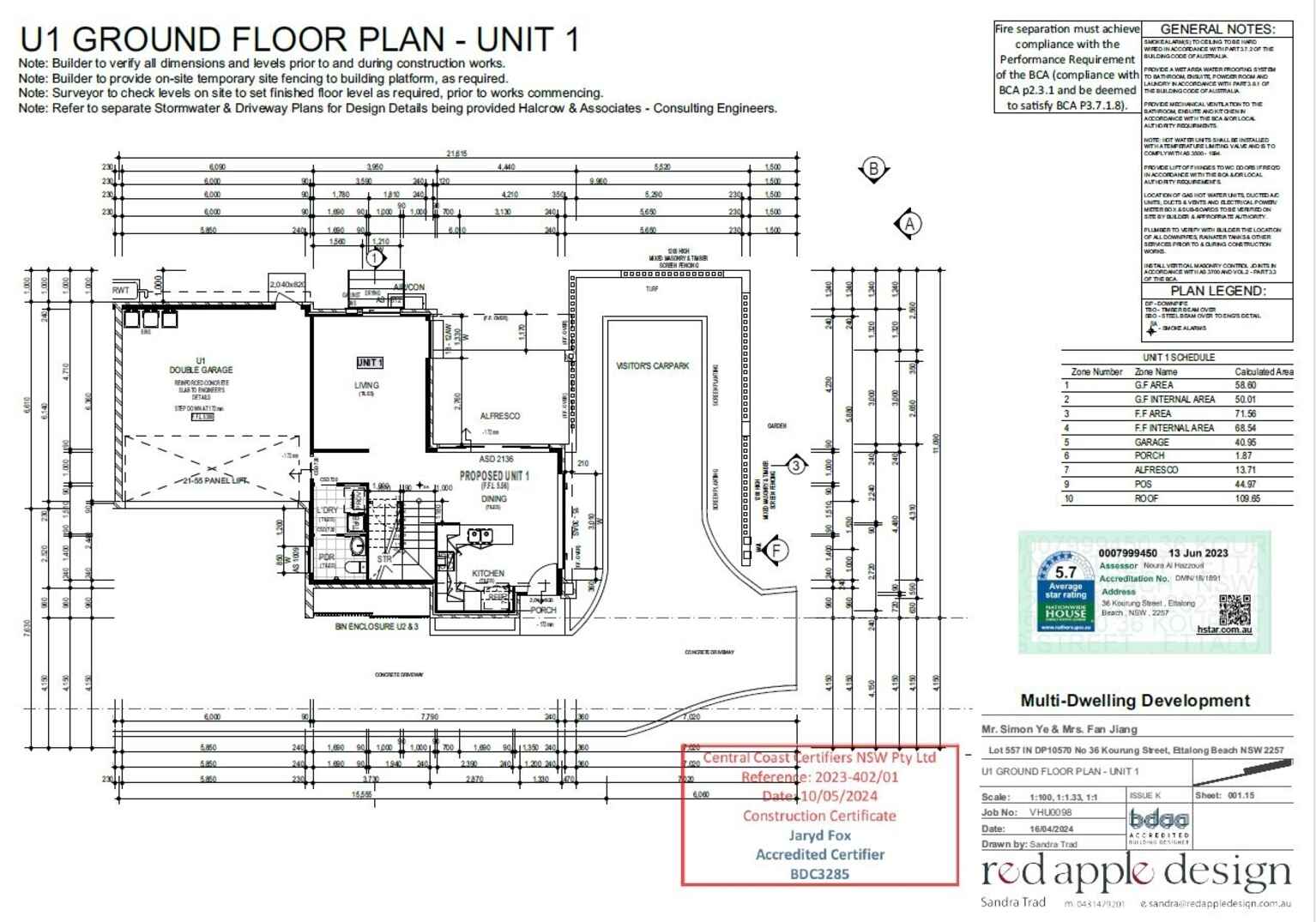 1,2,3/36 Kourung Street Ettalong Beach