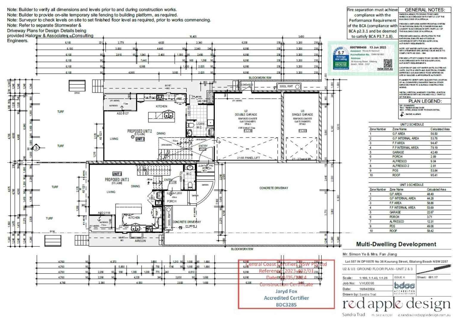 1,2,3/36 Kourung Street Ettalong Beach