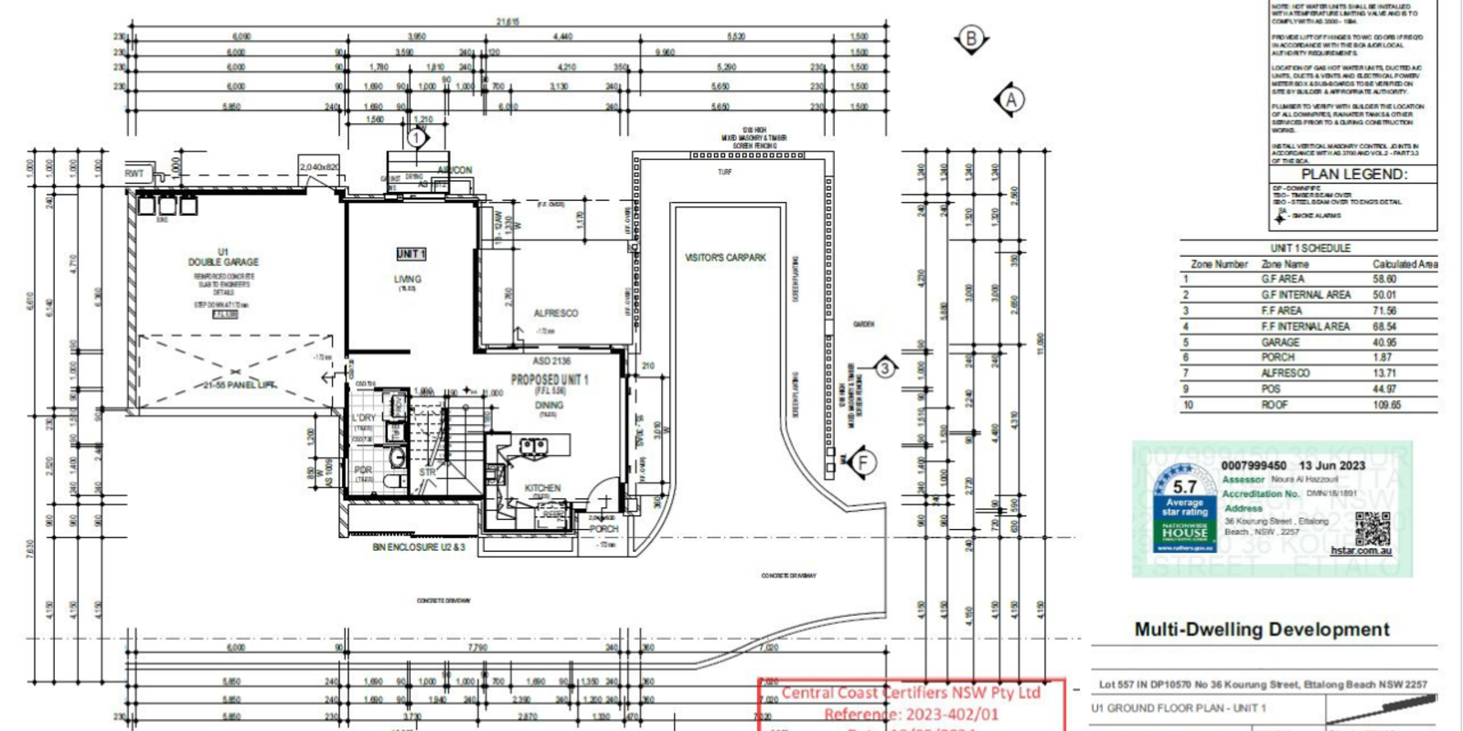 1,2,3/36 Kourung Street Ettalong Beach