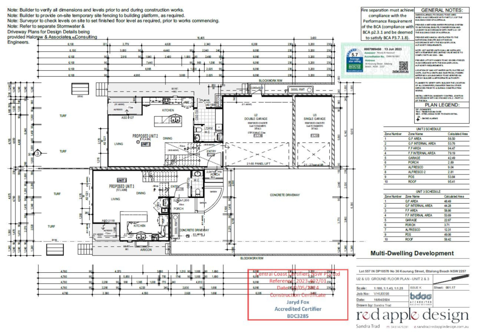 1,2,3/36 Kourung Street Ettalong Beach